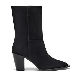 Silent D IVON Suede Boot Black Sz 39/ 8-8.5